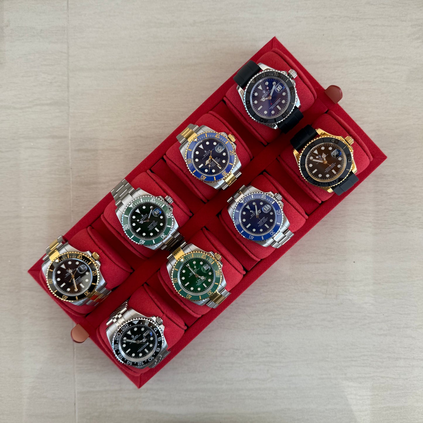 Watch Storage LV - Brown Red