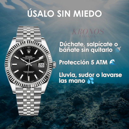 Datejust Oystersteel - Black Dial Jubilee Type Rolex