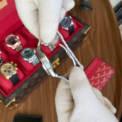 Royal Oak Steel – White Dial Type AP