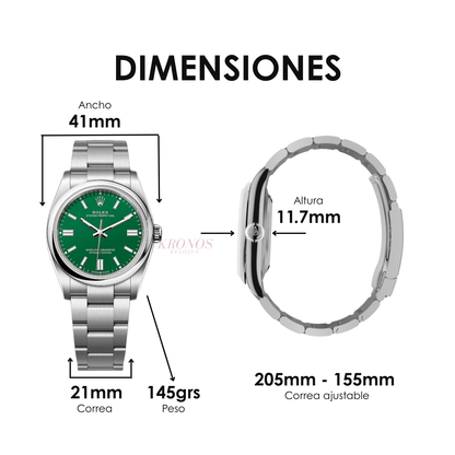 Oyster Perpetual Oystersteel - Green Dial Oyster