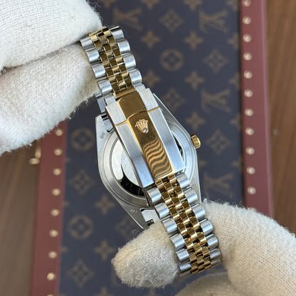 Datejust Rolesor - Black Dial Jubilee Diamonts