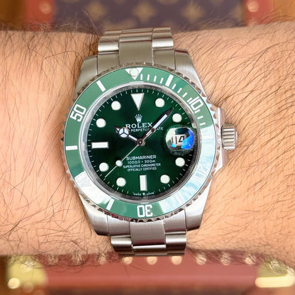 Submariner "Hulk" Oystersteel – Green Dial Green Bezel Oyster Date