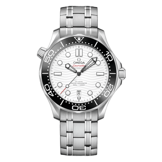 Seamaster Diver 300M Steel – White Dial Tipo Omega