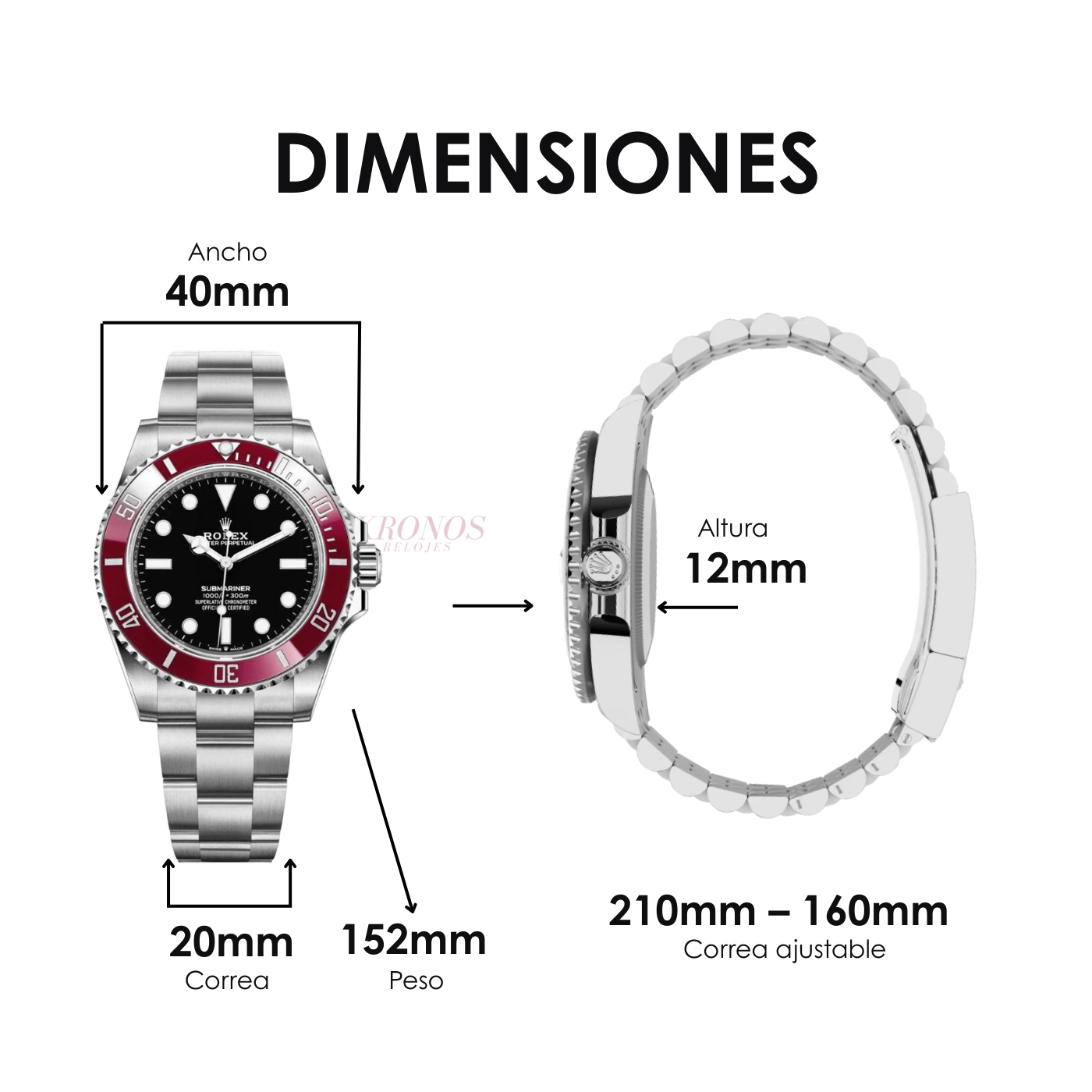 GMT-Master II Oystersteel – Black Dial Cherry Bezel Oyster Date Type Rolex