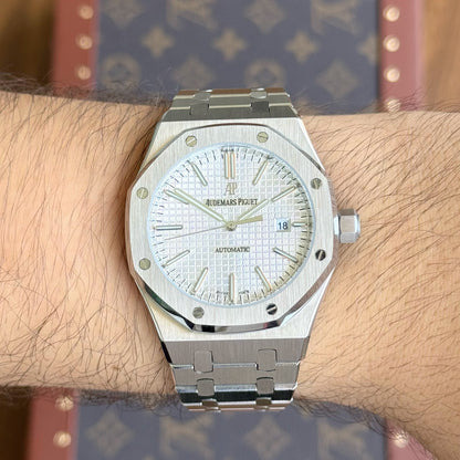 Royal Oak Steel – White Dial