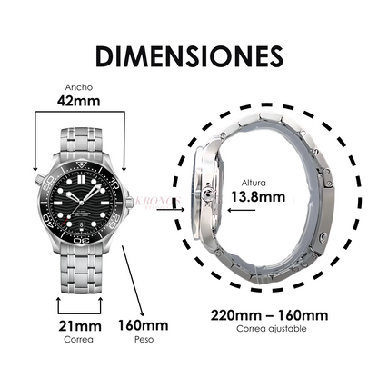 Seamaster Diver 300M Steel – Black Dial