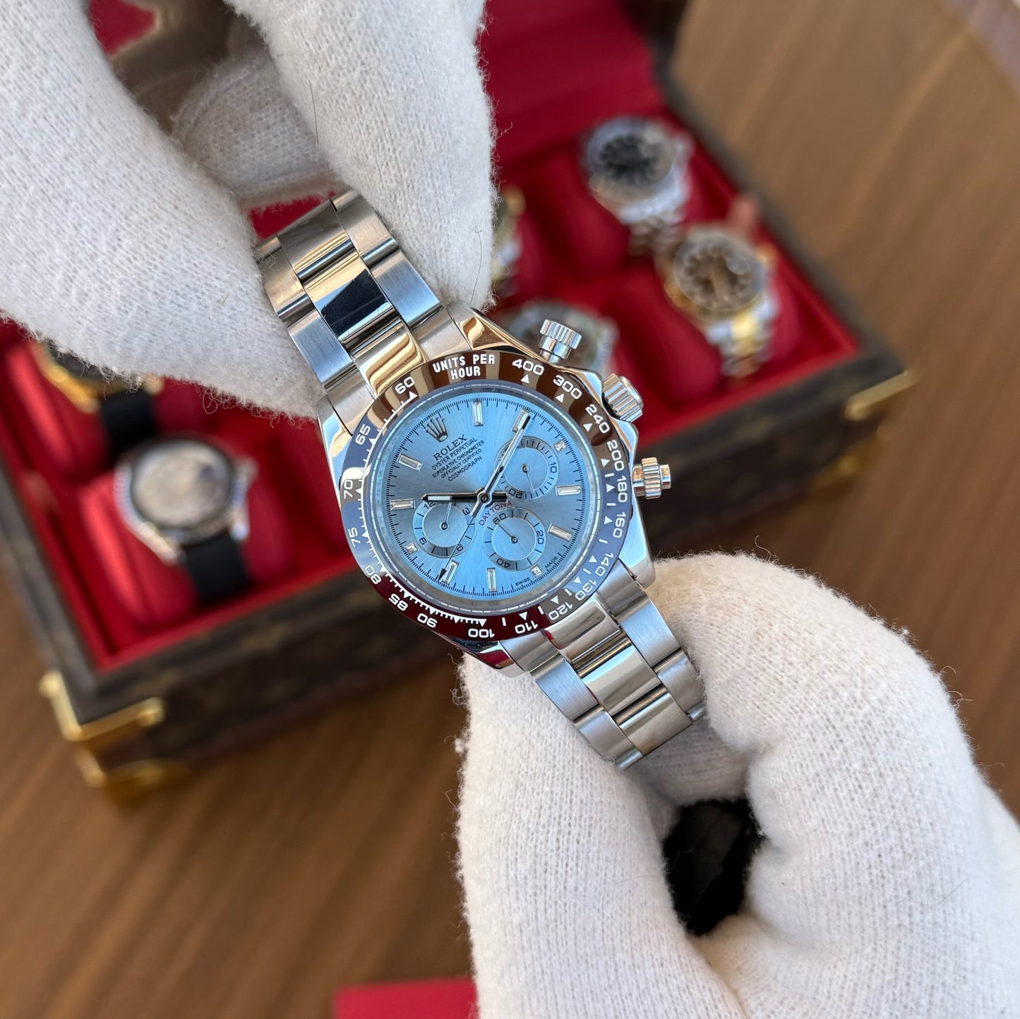 Daytona Oystersteel – Tiffany Dial Oyster