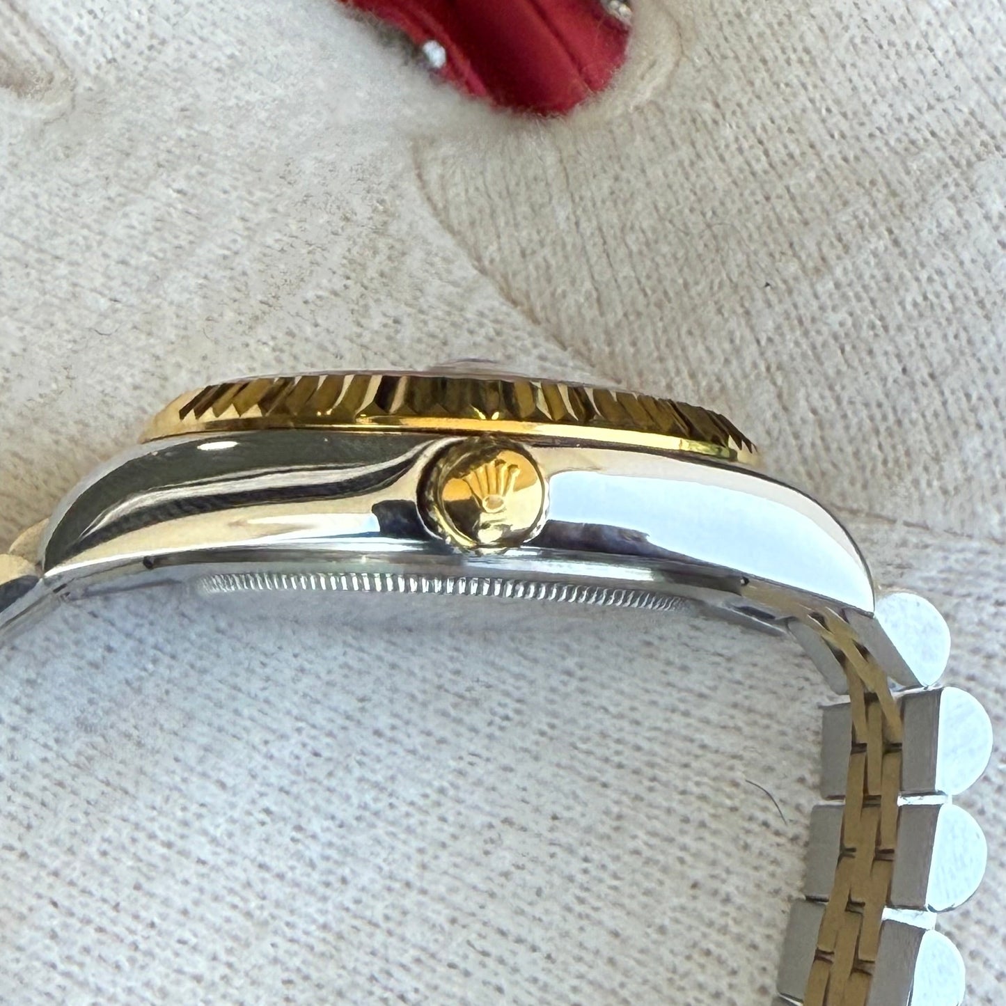 Datejust Rolesor - Champagne Dial Jubilee Type Rolex