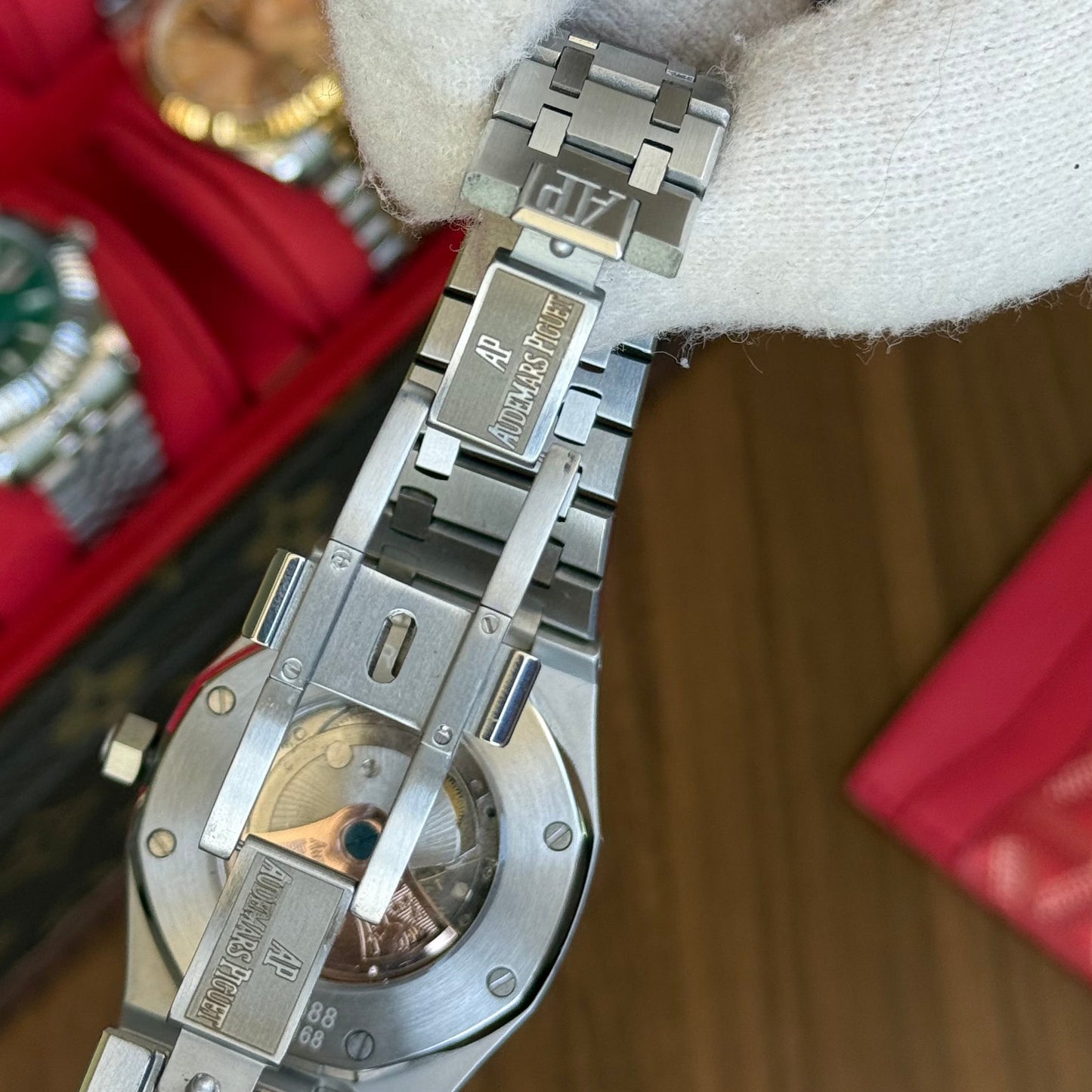 Royal Oak Steel – White Dial Type AP