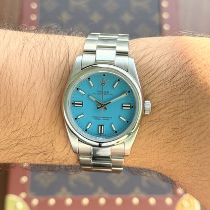 Oyster Perpetual Oystersteel - Tiffany Dial Oyster