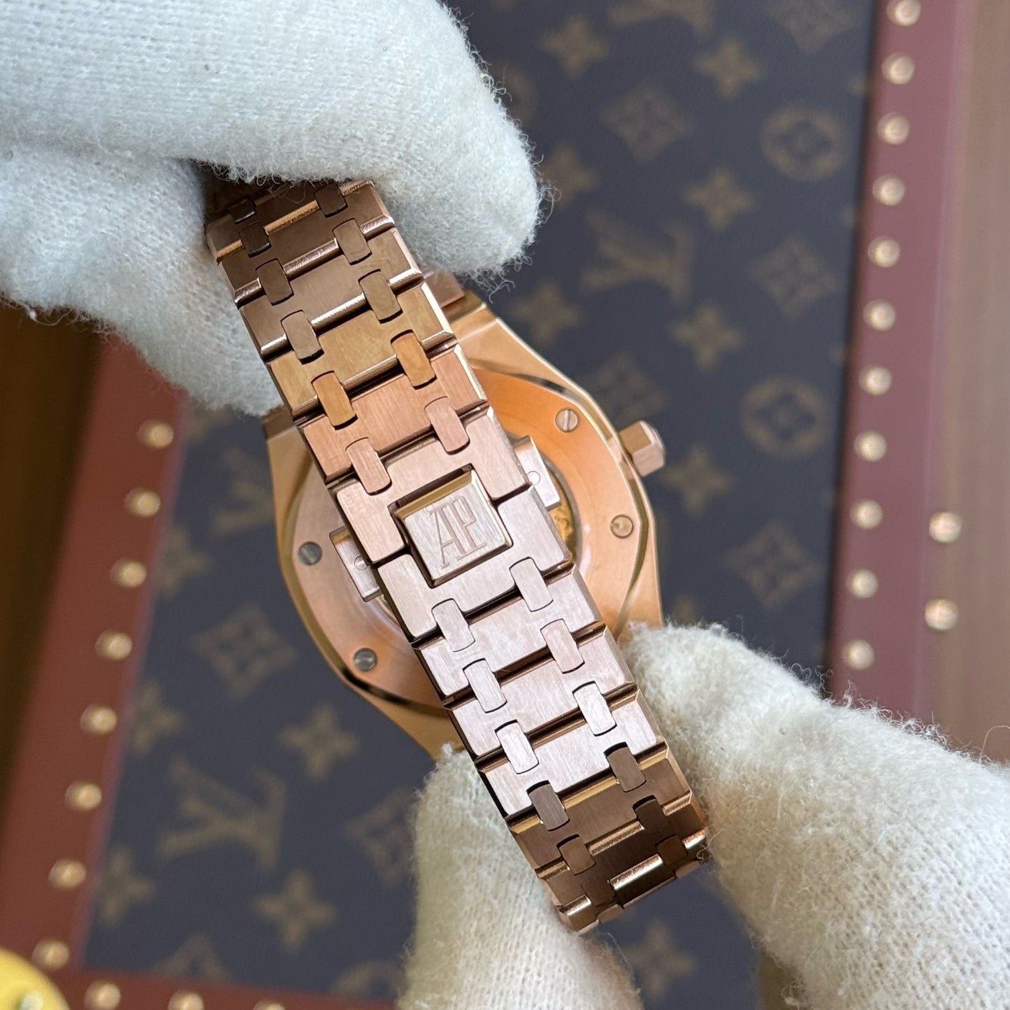 Royal Oak Rose Gold – Black Dial