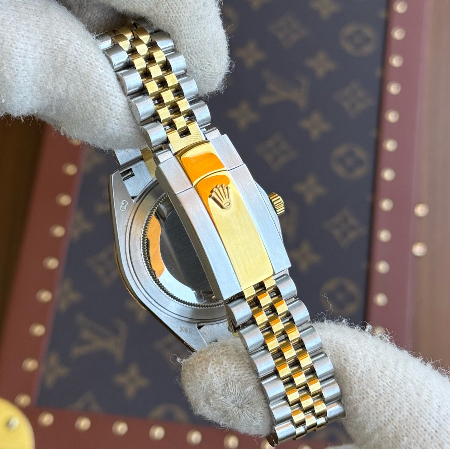 Datejust Rolesor - Champagne Dial Jubilee