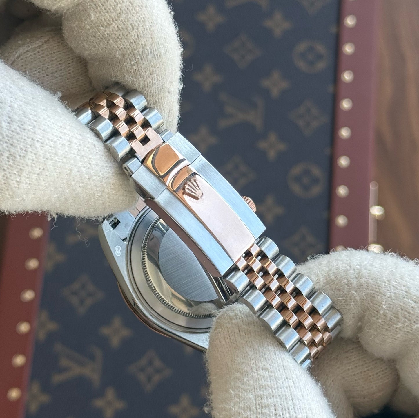 Datejust Rolesor Everose - Chocolate Dial Jubilee