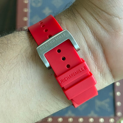 Rm035 Real Skeleton Dial Red