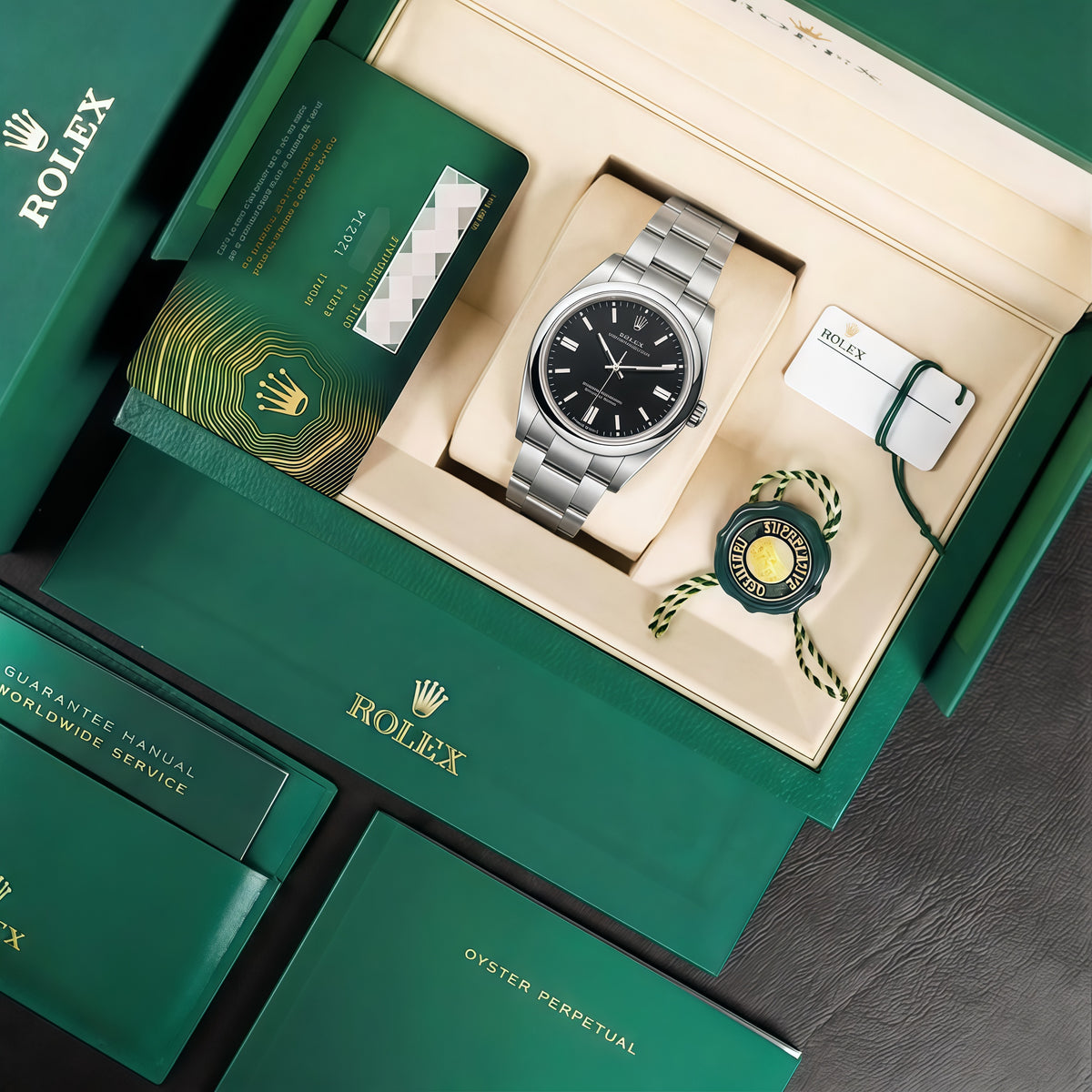 Oyster Perpetual Oystersteel - Black Dial Oyster