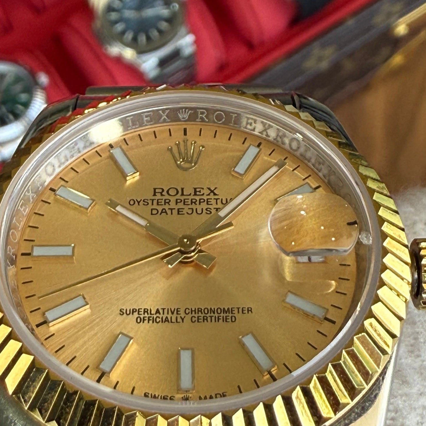 Datejust Rolesor - Champagne Dial Jubilee Type Rolex