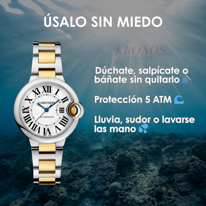 Ballon Bleu Two-Tone – White Dial Type Cartier