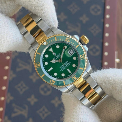 Submariner Rolesor – Green Dial Green Bezel Oyster Date Type Rolex
