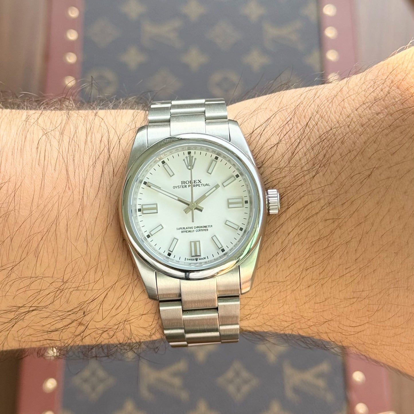 Oyster Perpetual Oystersteel - White Dial Oyster