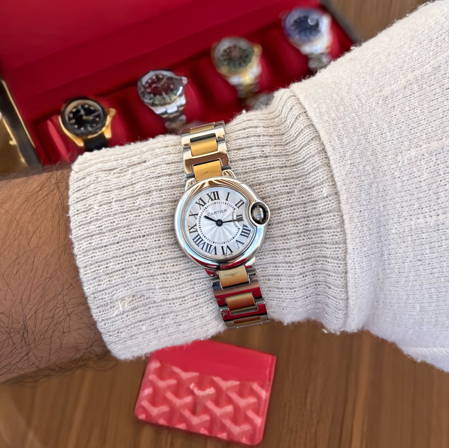 Ballon Bleu Two-Tone – White Dial Type Cartier