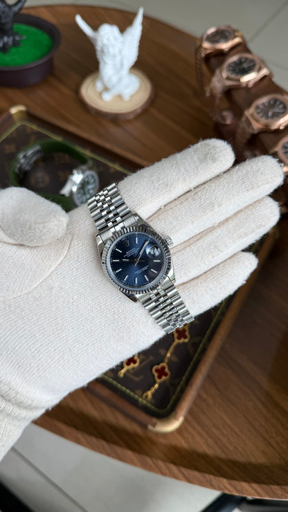 Datejust Oystersteel - Blue Dial Jubilee Tipo Rolex