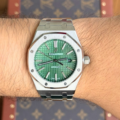 Royal Oak Steel – Green Dial