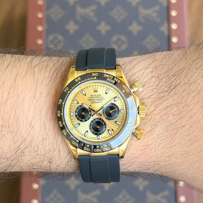 Daytona "Pikachu" Yellow Gold – Yellow Dial Oysterflex