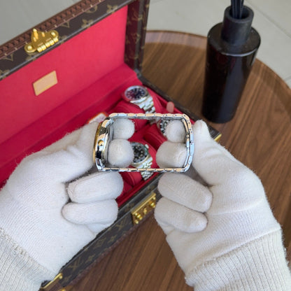 De Ville Prestige Two-Tone - White Dial Omega Type