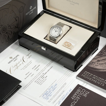 Nautilus Steel – White Dial