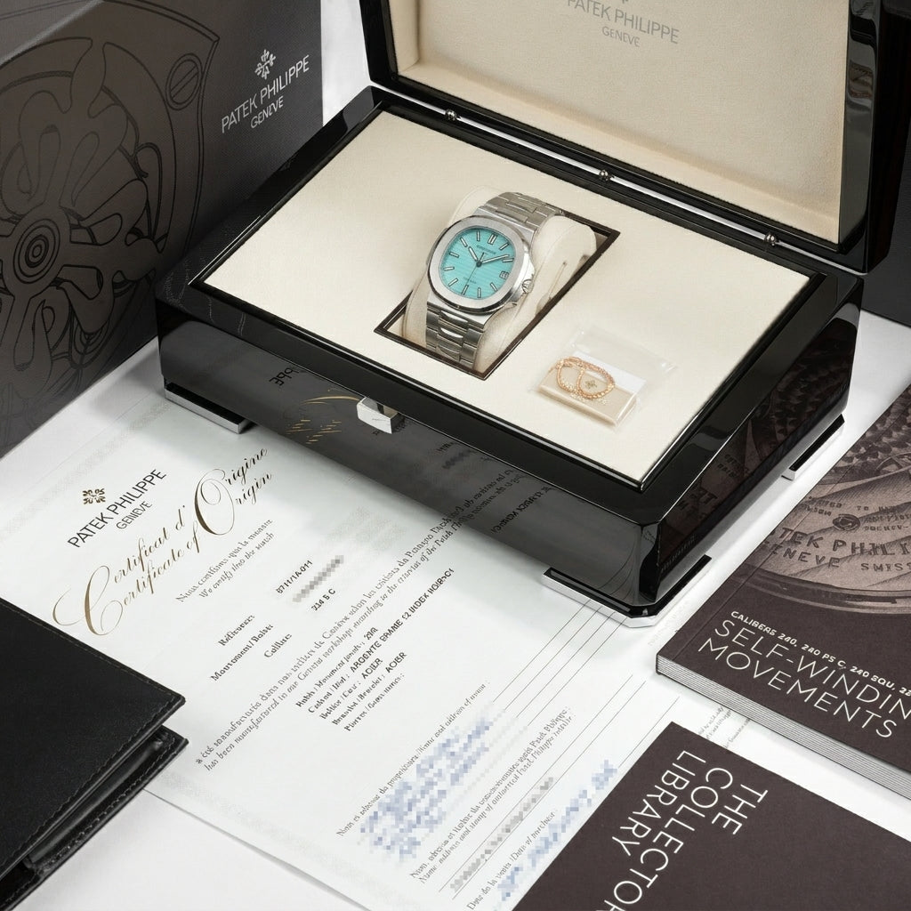 Nautilus Steel – Tiffany Dial