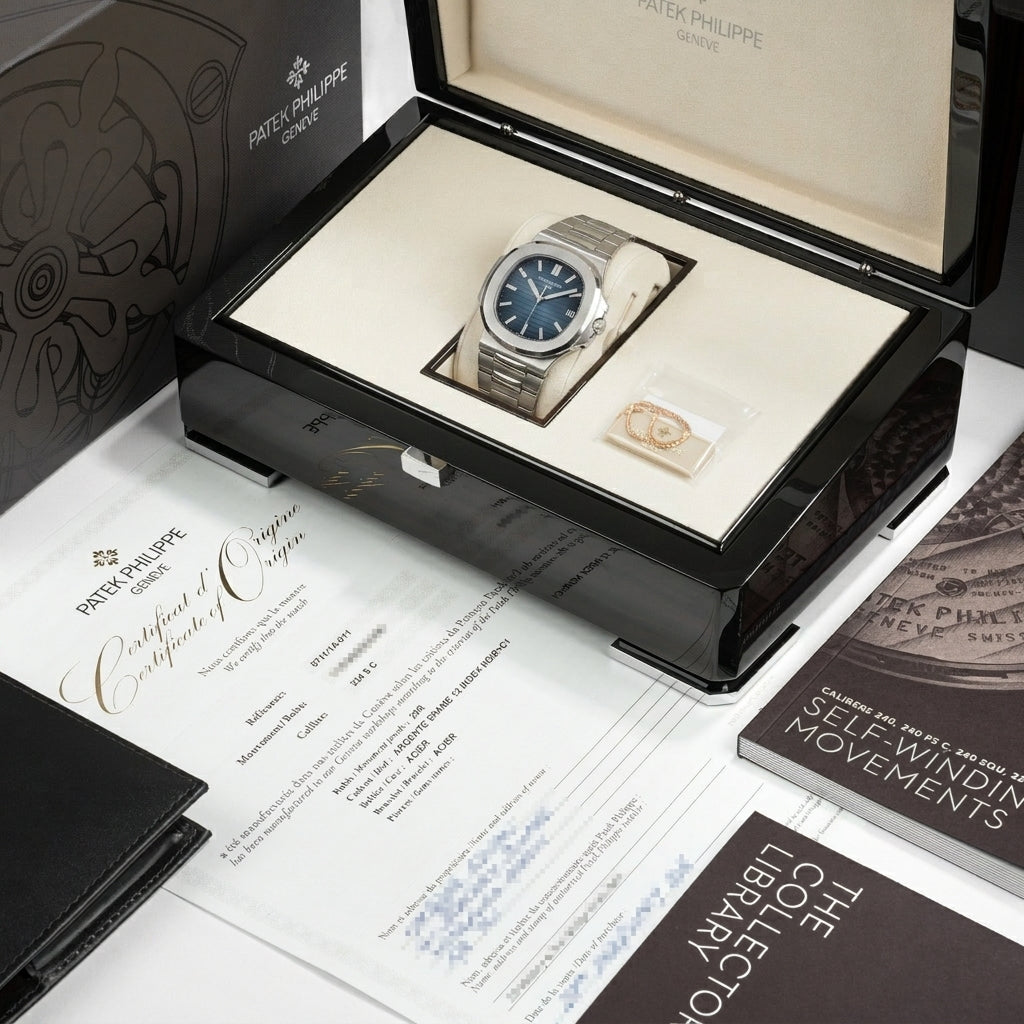 Nautilus Steel – Blue Dial