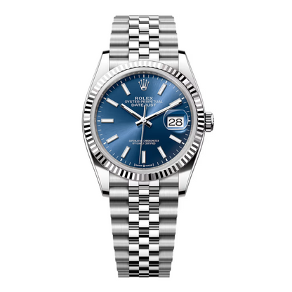 Datejust Oystersteel - Blue Dial Jubilee