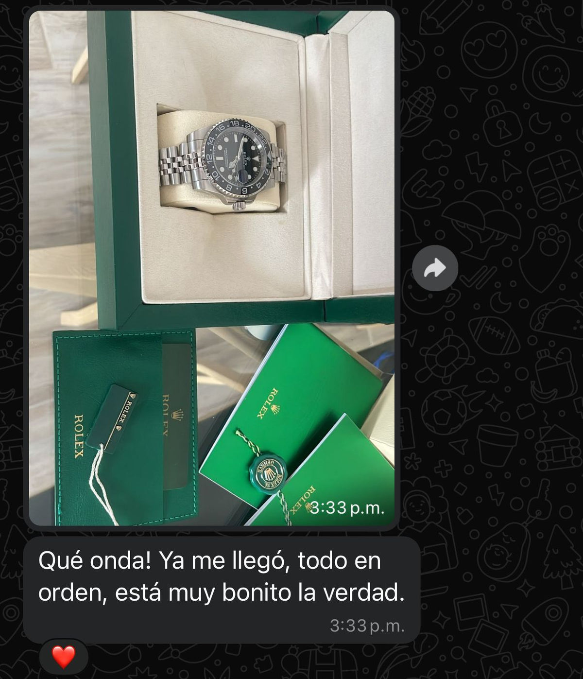 Review cliente