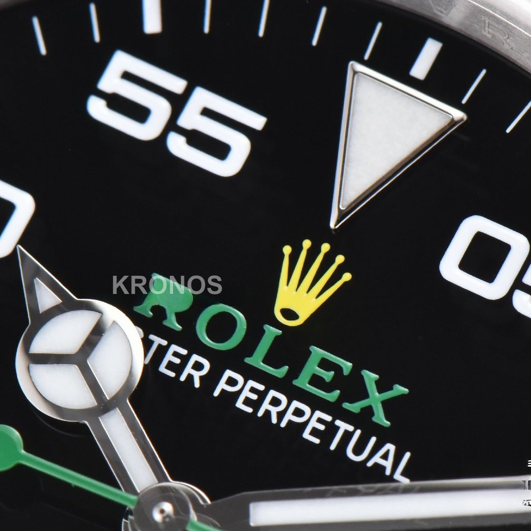 Air King 40mm Black Dial - Authentic Movement