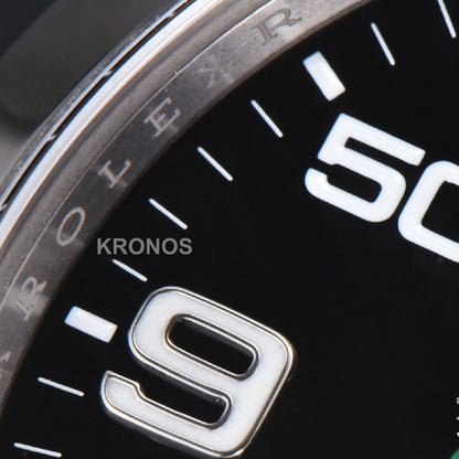 Air King 40mm Black Dial - Authentic Movement