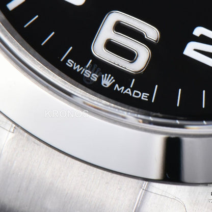 Air King 40mm Black Dial - Authentic Movement