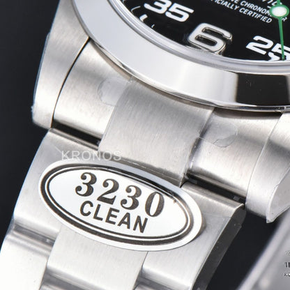 Air King 40mm Black Dial - Authentic Movement