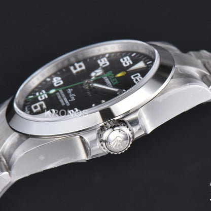 Air King 40mm Black Dial - Authentic Movement