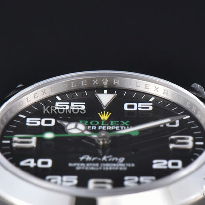 Air King 40mm Black Dial - Authentic Movement