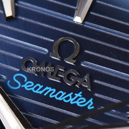 Aqua Terra 150m 41mm Dark Blue Dial Silver Hand Silver Markers A8900 - Authentic Movement
