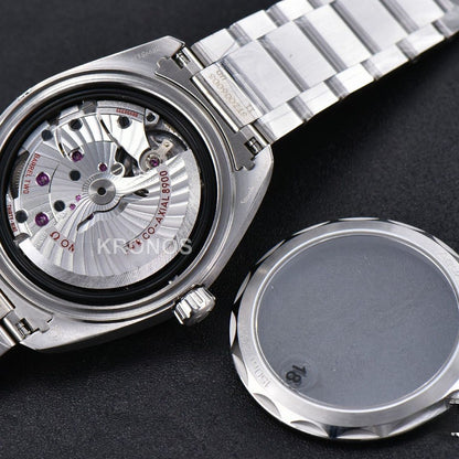Aqua Terra 150m 41mm Dark Blue Dial Silver Hand Silver Markers A8900 - Authentic Movement