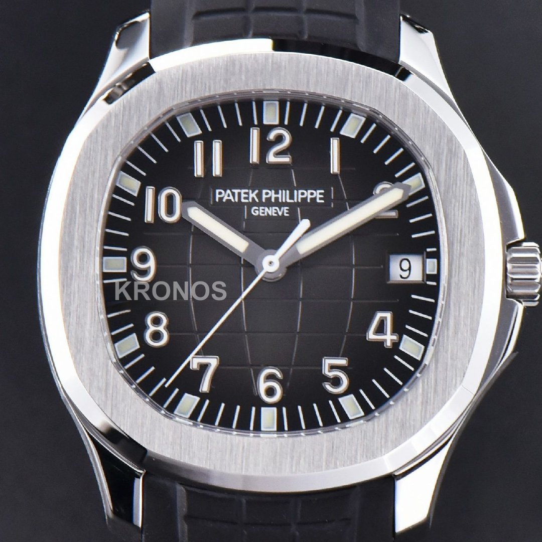 Aquanaut 40mm Black Dial Black - Authentic Movement