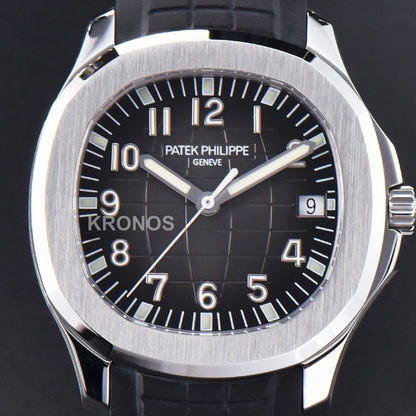 Aquanaut 40mm Black Dial Black - Authentic Movement