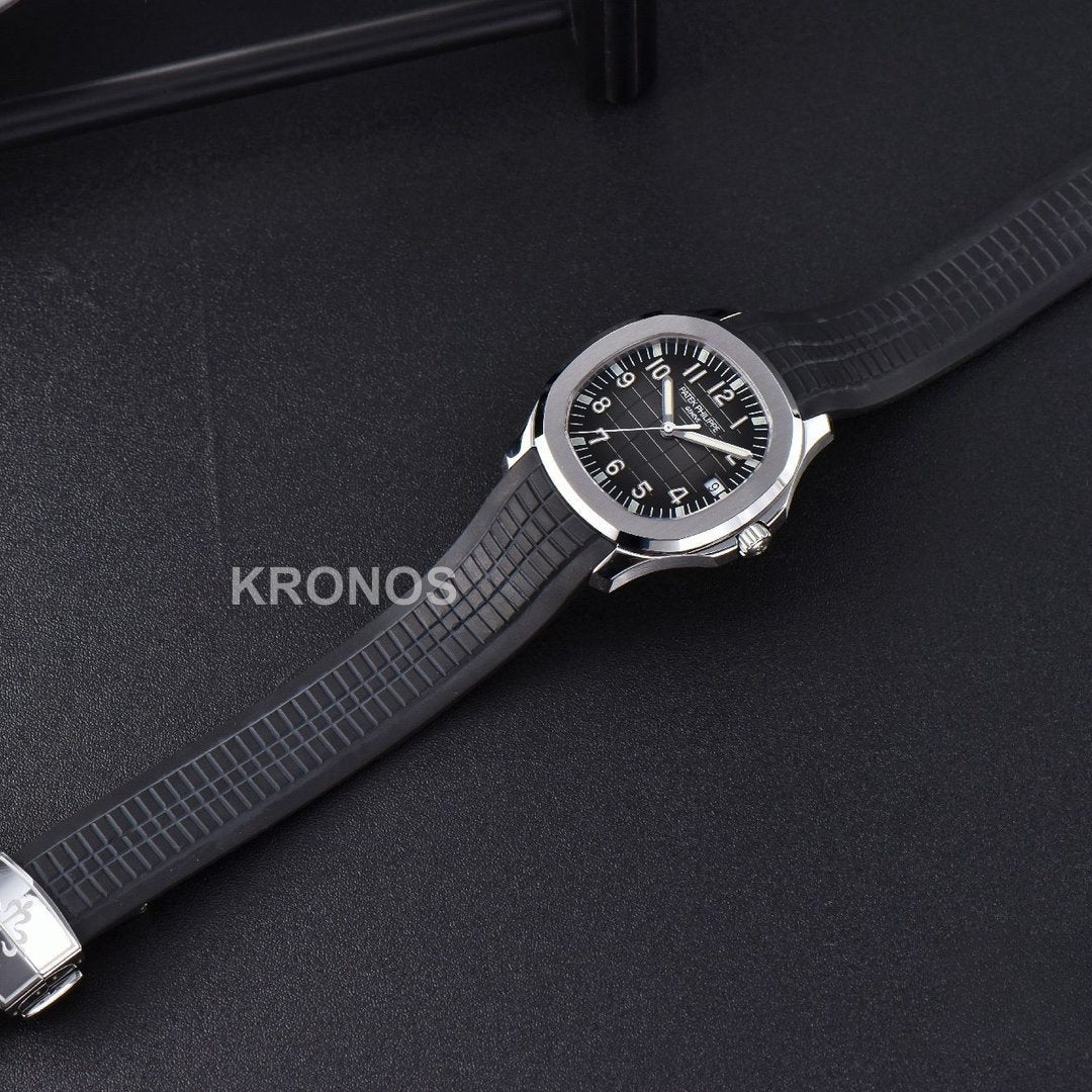 Aquanaut 40mm Black Dial Black - Authentic Movement