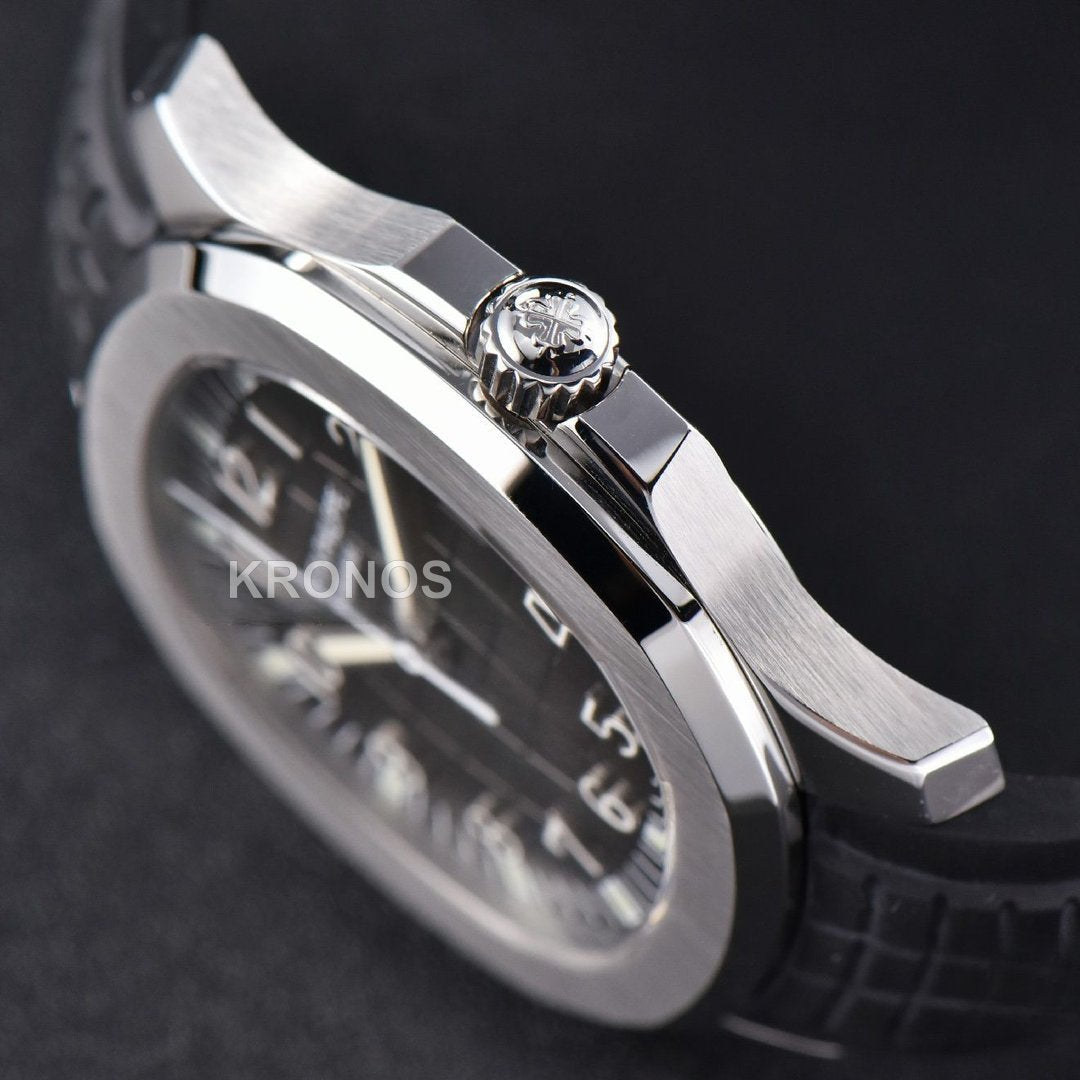 Aquanaut 40mm Black Dial Black - Authentic Movement