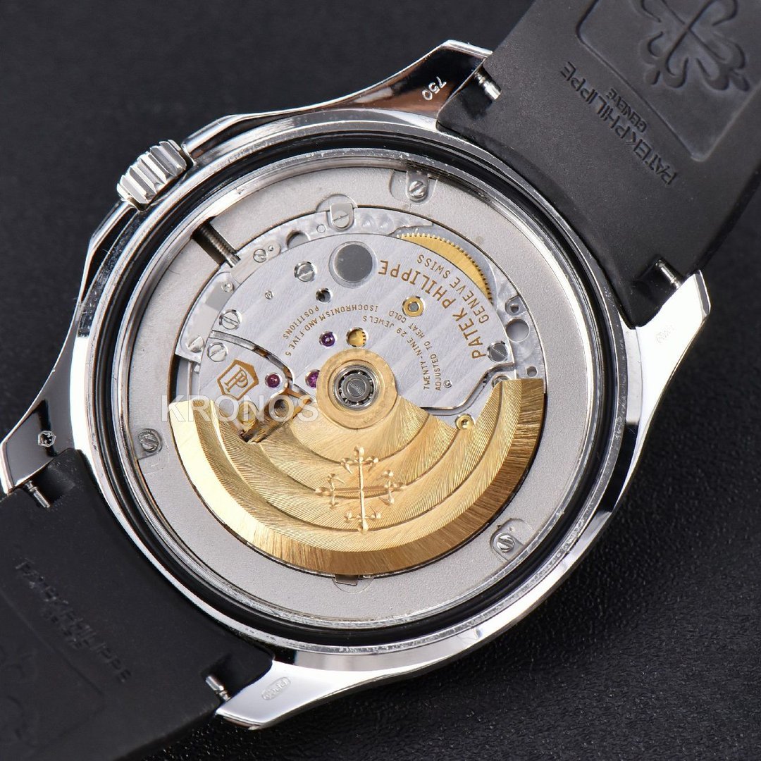 Aquanaut 40mm Black Dial Black - Authentic Movement