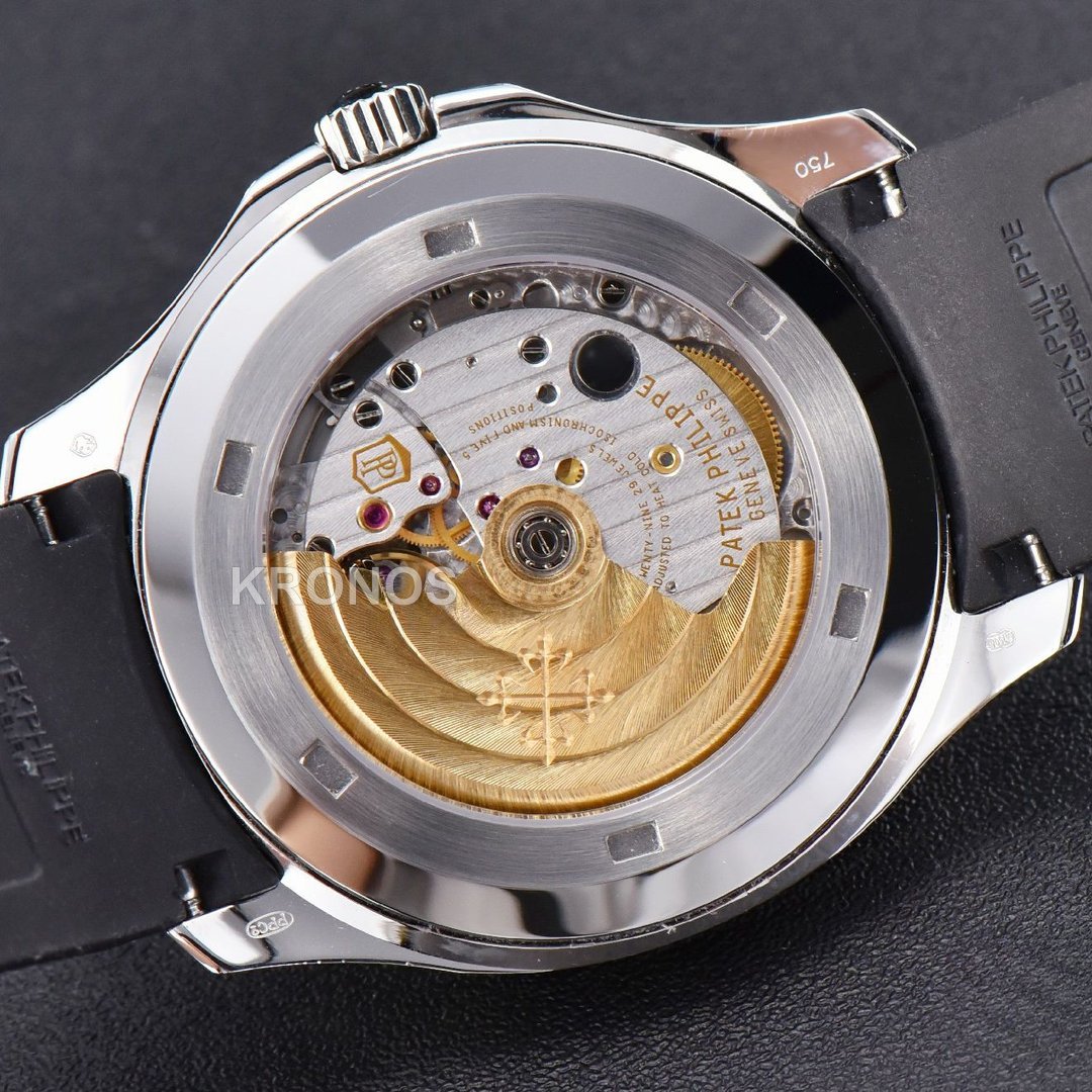 Aquanaut 40mm Black Dial Black - Authentic Movement