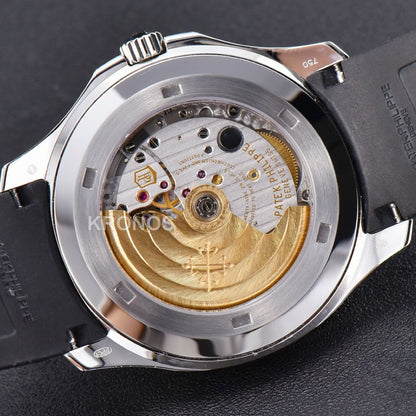Aquanaut 40mm Black Dial Black - Authentic Movement