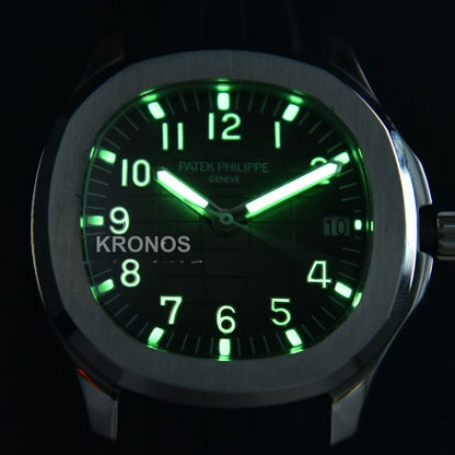 Aquanaut 40mm Black Dial Black - Authentic Movement