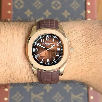 Reloj lujo accesible Aquanaut oro rosado Kronos